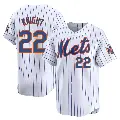 Men's No.22 Ray Knight New York Mets White Limited Home Jersey