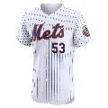 Men's No.53 Tyler Zuber New York Mets White Elite Home Jersey
