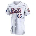 Men's No.65 Gregory Soto New York Mets White Elite Home Patch Jersey
