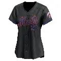 Women's No.26 Tim Locastro New York Mets Black Limited Alternate Jersey