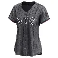 Women's No.29 Jared Young New York Mets Limited Graphite 2024 City Connect Jersey