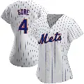 Women's No.4 Terrance Gore New York Mets White Replica Home Jersey