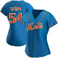 Women's No.54 T.J. Rivera New York Mets Royal Replica Alternate Jersey