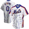 Youth No.0 Adam Ottavino New York Mets White Replica Home Cooperstown Collection Jersey