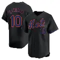 Youth No.10 Ronny Mauricio New York Mets Black Limited Alternate Jersey