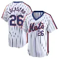 Youth No.26 Tim Locastro New York Mets White Limited Cooperstown Collection Jersey