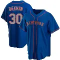 Youth No.30 Jake Diekman New York Mets Royal Replica Alternate Road Jersey