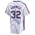 Youth No.32 Max Kranick New York Mets White Limited Cooperstown Collection Jersey
