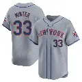 Youth No.33 A.J. Minter New York Mets Gray Limited Away Jersey