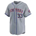 Youth No.33 A.J. Minter New York Mets Gray Limited Away Jersey