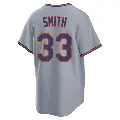 Youth No.33 Drew Smith New York Mets Gray Replica Away 2.0 Jersey