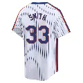 Youth No.33 Drew Smith New York Mets White Limited Cooperstown Collection Jersey