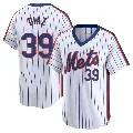 Youth No.39 Edwin Diaz New York Mets White Limited Cooperstown Collection Jersey