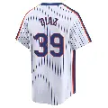 Youth No.39 Edwin Diaz New York Mets White Limited Cooperstown Collection Jersey