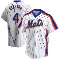 Youth No.4 Lenny Dykstra New York Mets White Replica Home Cooperstown Collection Jersey