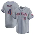 Youth No.4 Terrance Gore New York Mets Gray Limited Away Jersey