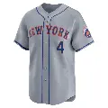 Youth No.4 Terrance Gore New York Mets Gray Limited Away Jersey