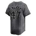 Youth No.47 Drew Gagnon New York Mets Limited Graphite 2024 City Connect Jersey