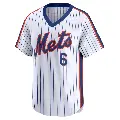 Youth No.6 Starling Marte New York Mets White Limited Cooperstown Collection Jersey