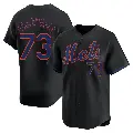 Youth No.73 Jimmy Yacabonis New York Mets Black Limited Alternate Jersey