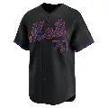 Youth No.73 Jimmy Yacabonis New York Mets Black Limited Alternate Jersey